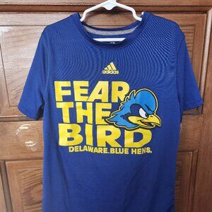 Youth short sleeve shirt, Delaware Blue Hens, size S (8)